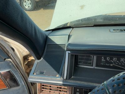 1986 Oldsmobile 98 Driver Left Upper Dash Speaker Vent Trim Panel Blue OEM