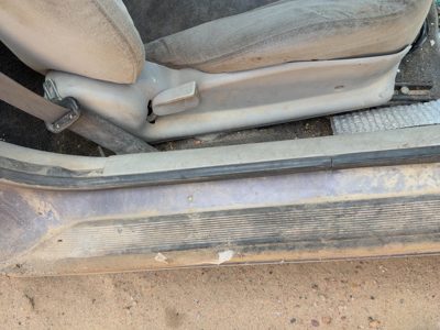 2005-2010 Chevy Cobalt Passenger Right Side Seat Trim Panel Oem Gray 14B