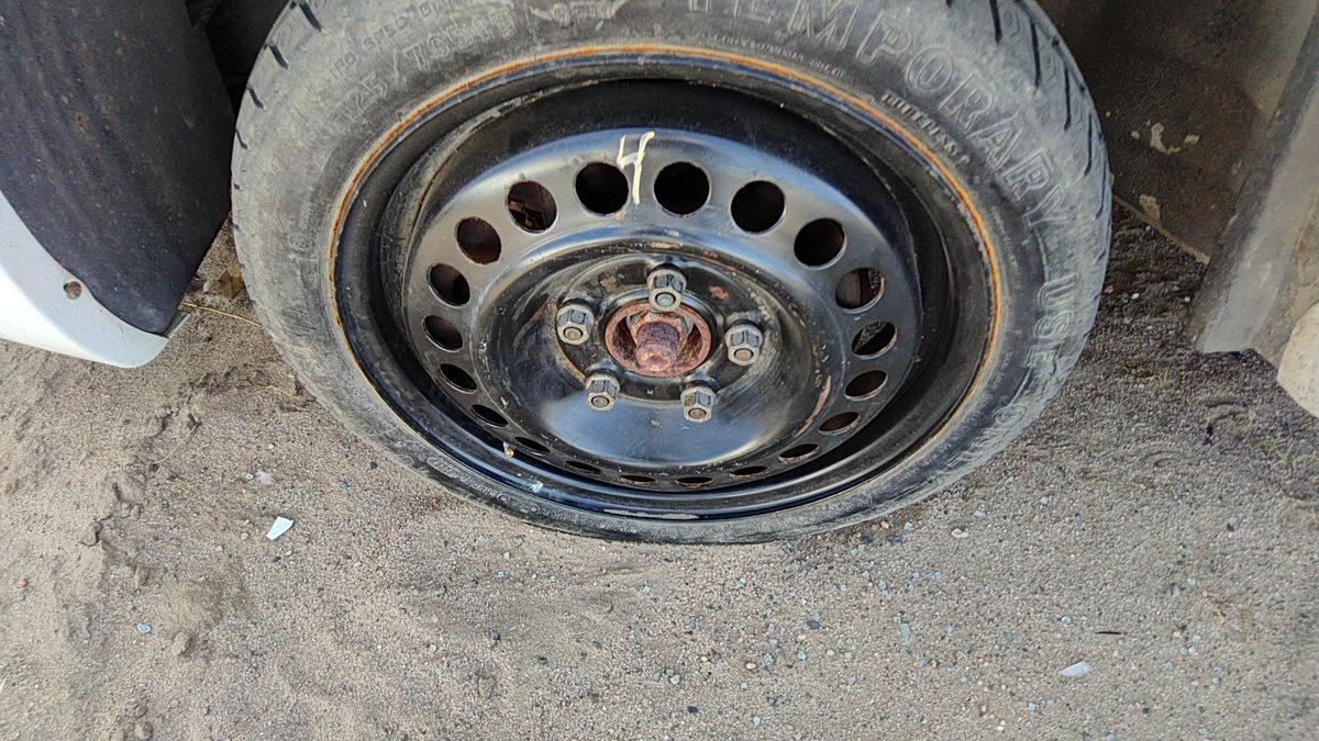 1997-2004 Buick Regal 15 Compact Spare Mini Donut Wheel With Tire Oem #4