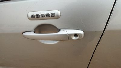2006-2012 Ford Fusion Driver Left Front Outside Door Handle Oem Silver Ux