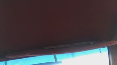 1985 Jeep Cherokee Passenger Right Sun Visor Oem Red
