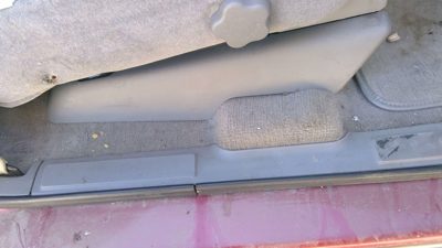 1998 Chevy S10 Blazer Passenger Right Side Seat Trim Panel Oem Gray 92H