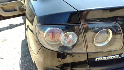2007-2009 Mazda 3 Driver Left Tail Light Brake Lamp Oem Rear Outer Br5h51160c
