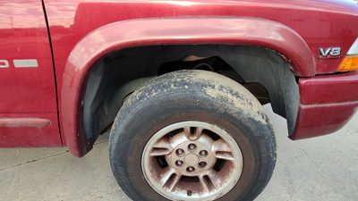 1998-2003 Dodge Durango Passenger Right Front Wheel Flare Moulding Oem Fender