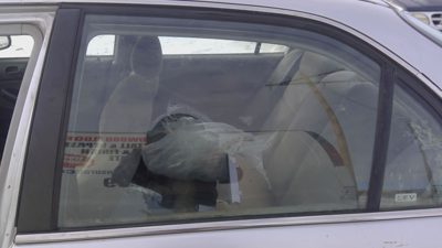 1996-2000 Honda Civic Driver Left Rear Side Window Door Glass Oem Back 4797452