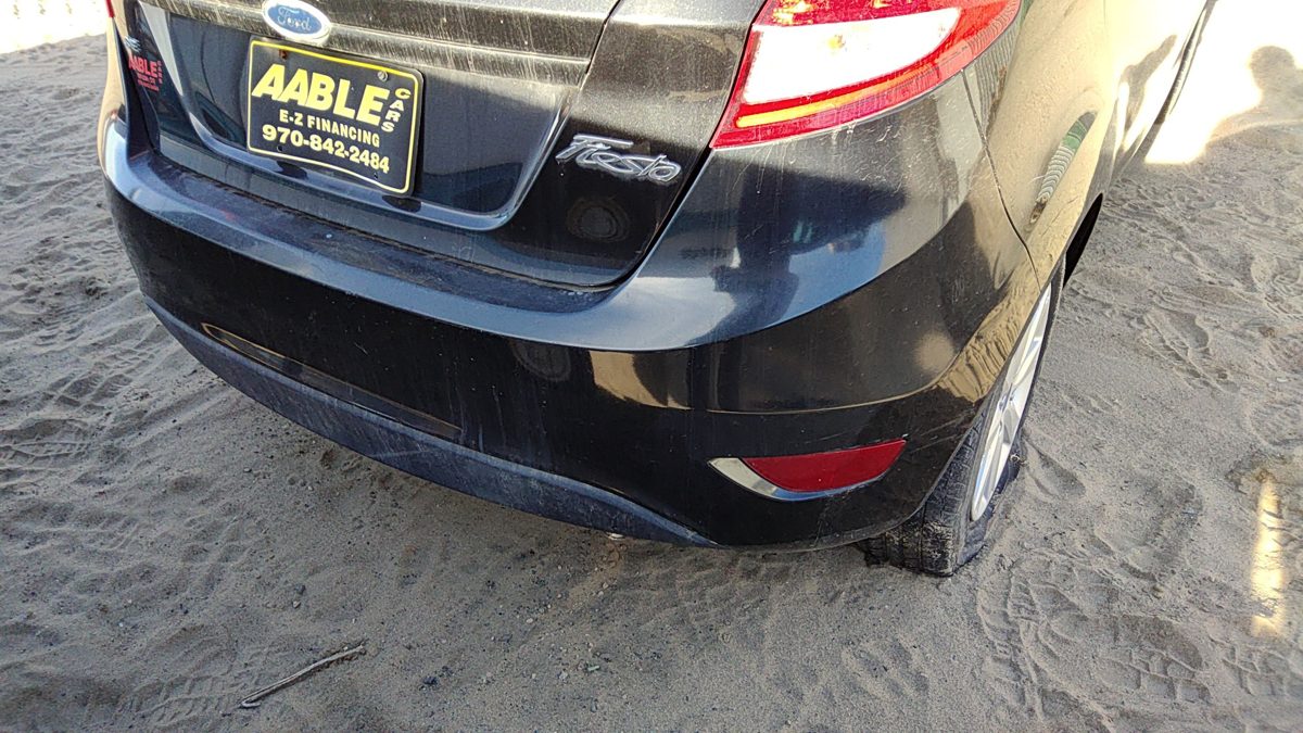 2011-2019 Ford Fiesta Rear Bumper Cover Assembly Oem Back Black Uh D2bz17906aa