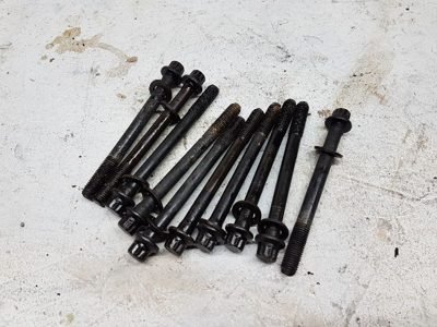 1990-1993 Mazda Miata Set Of Oem Head Bolts Only Factory Hardware 1.6L