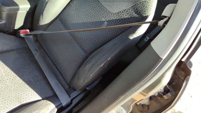 07-08 Pontiac G6 Driver Left Front Seat Belt Retractor Oem Shoulder Black 19B