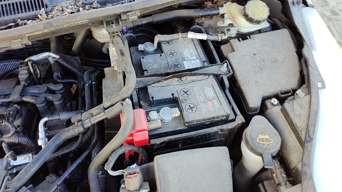 2011-2013 Ford Fiesta Complete Battery Box Mount Tray With Hold Down Oem 1.6L