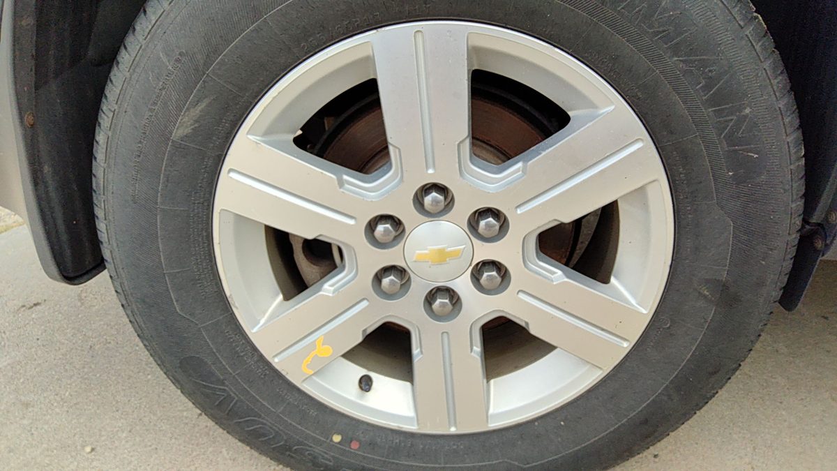 2009-2012 Chevy Traverse 18' Aluminum Wheel Oem Factory Rim 09597516 #2 09597516