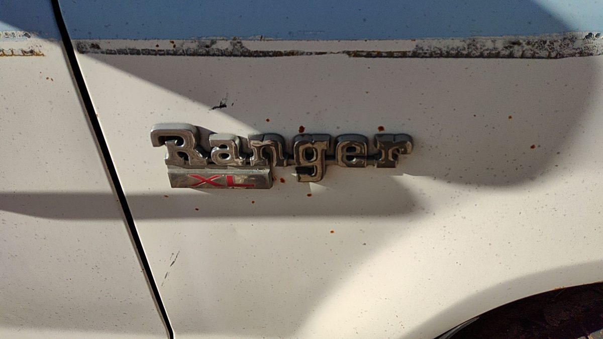 1986 Ford Ranger Passenger Right Fender Emblem Badge Set Oem