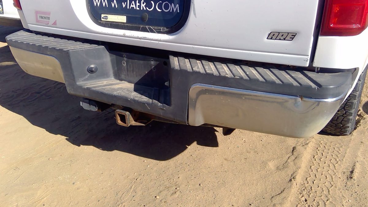 2012 Ford F250 Sd Pickup Rear Bumper Assembly