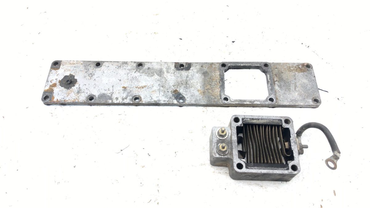 2001 Dodge Ram 2500 Air Intake Heater 3924594 Intake Plate Oem 5.9L Cummins