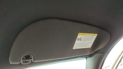 2003-2005 Ford Crown Vic Passenger Right Sun Visor Oem Black 4W7z5404104cac