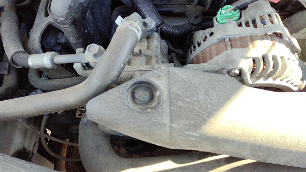 2012 Subaru Legacy Outback Mount Bracket Set For Power Steering Pump Oem