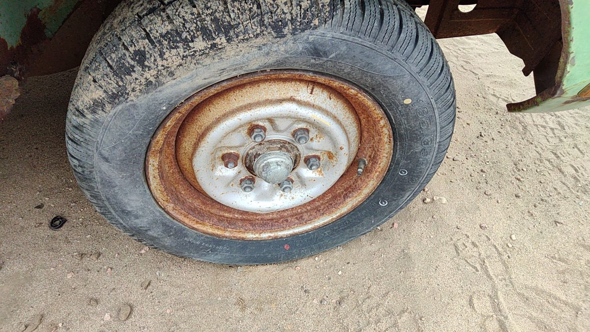1977-1982 Ford Courier 14' Steel Wheel Oem Factory Rim #1 D77z1007c