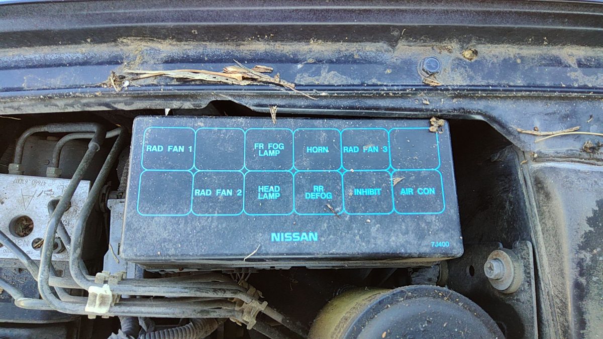 2002 Infiniti G20 Engine Fuse Box