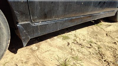 2002 Infiniti G20 Driver Left Lower Rocker Panel Moulding Side Skirt Oem Black