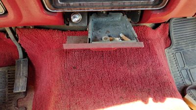 1980-1986 Ford F150 Ash Tray Assembly Oem Slide Out Dash Red