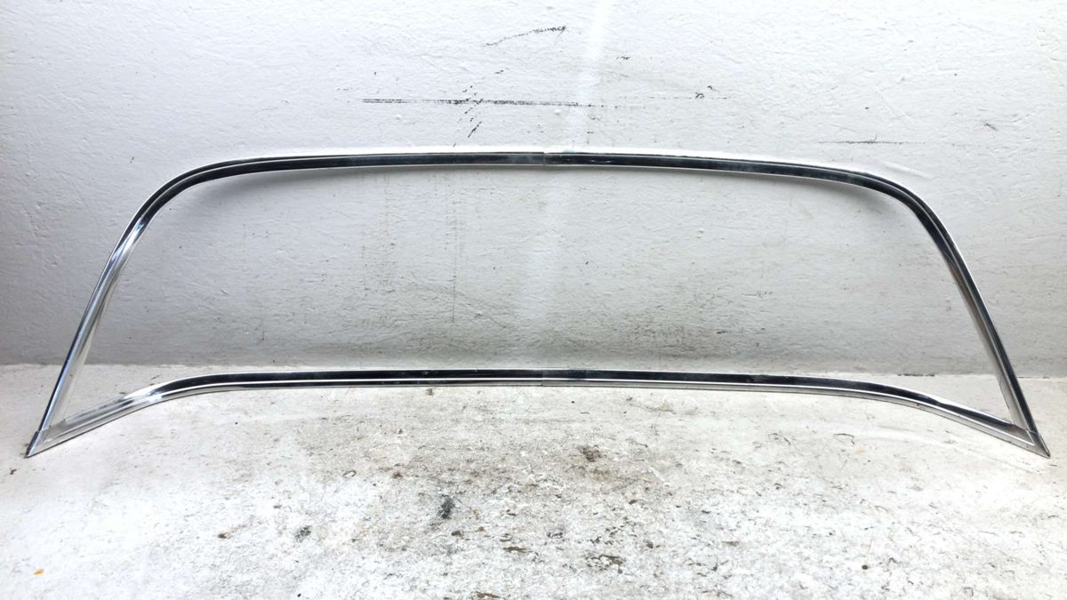 78-87 Chevy El Camino Chrome Trim Around Back Glass Surround Set