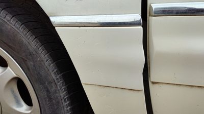 1997-05 Buick Park Ave Driver Left Moulding From Fender Oem Trim Strip White 78u