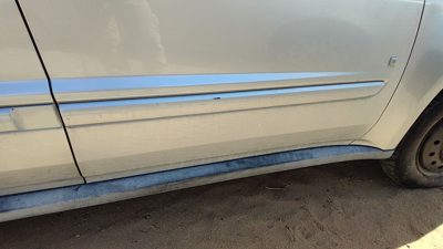 05-09 Equinox Passenger Right Front Moulding From Door Oem Trim Strip Silver 67U