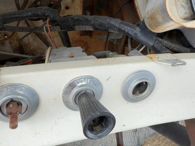 1967-1972 Ford F350 Headlight Switch Control Knob Dash Oem