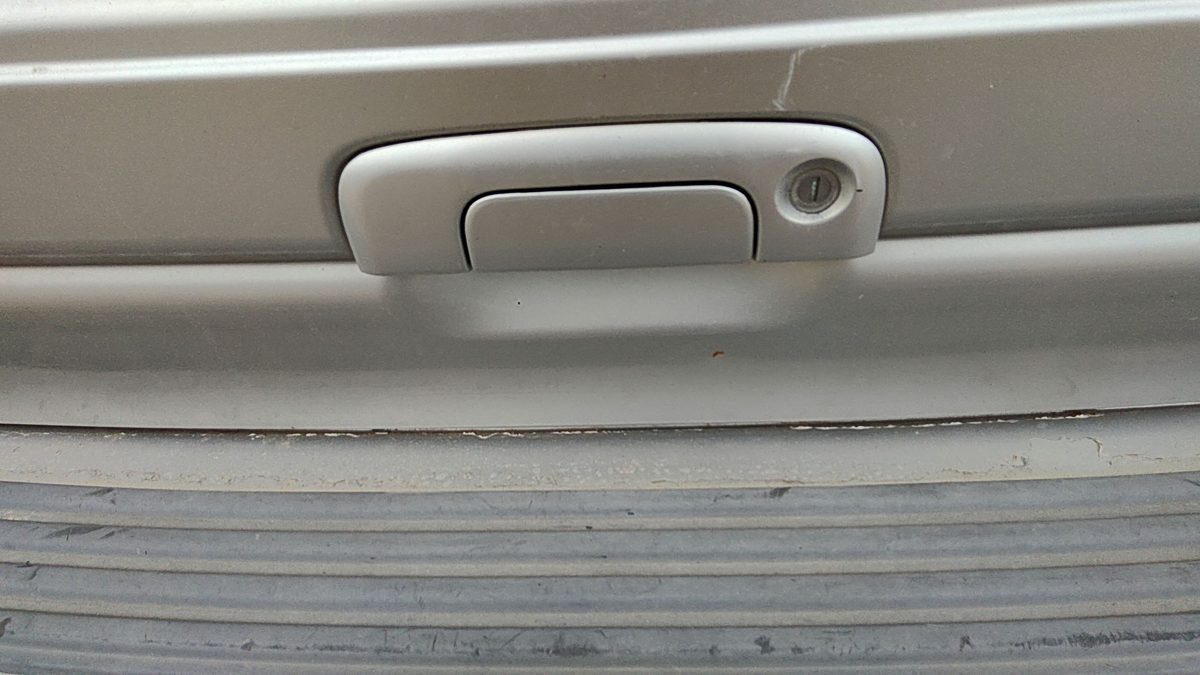 2000 Chrysler Town & Country Rear Hatch Handle Liftgate Release Lever Oem Silver