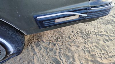 1985 Pontiac 6000 Passenger Right Moulding From Fender Oem Trim Strip