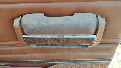 1984 Jeep Grand Wagoneer Passenger Right Front Door Trim Panel With Switches