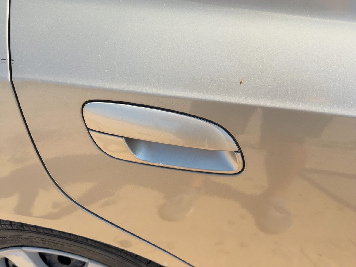 01-06 Elantra Passenger Right Rear Outside Door Handle Oem Back Prime Beige Ko