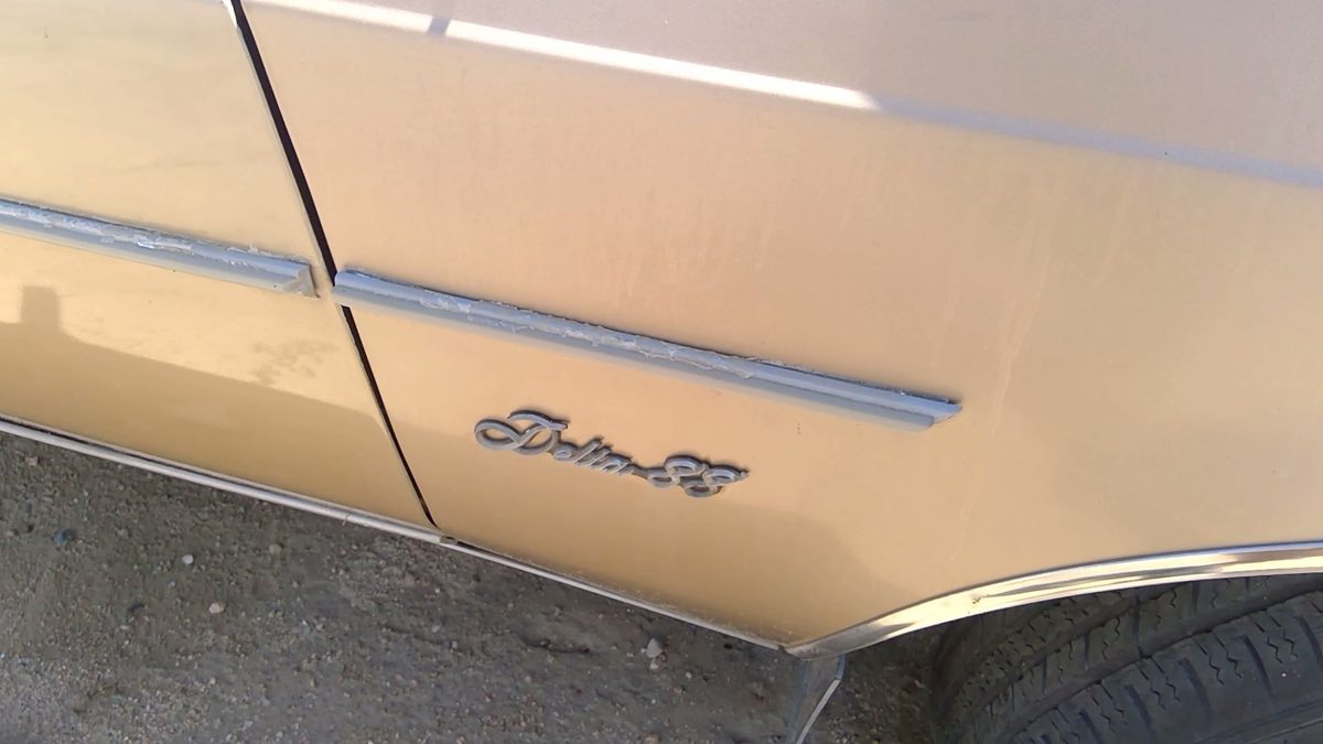 1980-1985 Olds 88 Passenger Right Moulding From Fender Oem Trim Strip