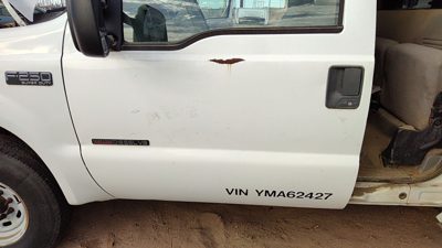 2000 Ford F250 Sd Pickup Front Door