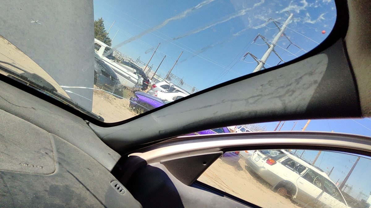 2003 Chevy Cavalier Passenger Right A Pillar Trim Windshield Post Panel Gray 12C