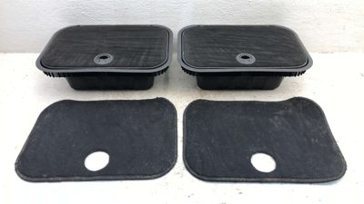 2016 Dodge Journey Rear Under Floor Storage Bin Pair Oem 2Nd Row