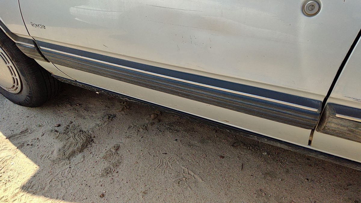 1990-1991 Olds 88 Driver Left Front Moulding From Door Oem Trim Strip