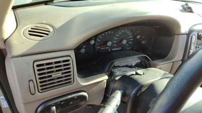 2002-2003 Ford Explorer Trim Bezel Around Speedometer Dash Surround Panel Rp Tan