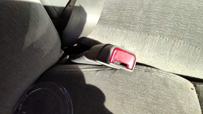 00 Lesabre Buick Lesabre Passenger Right Front Seat Belt Buckle Receiver Gray 17