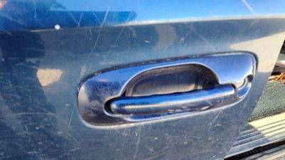 2001-2007 Dodge Caravan Driver Left Front Outside Door Handle Oem Blue
