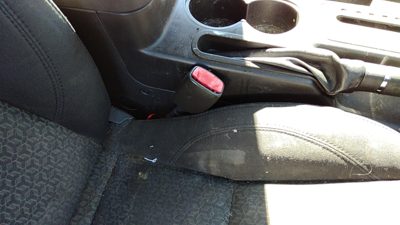 06-09 Pontiac G6 Passenger Right Front Seat Belt Buckle Receiver Oem Black 19B