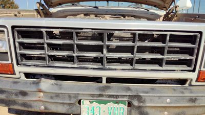 1984 Dodge Pickup 350 Grille