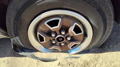 82-86 Firenza 13" Steel Wheel With Chrome Trim Factory Rim Super Stock #1
