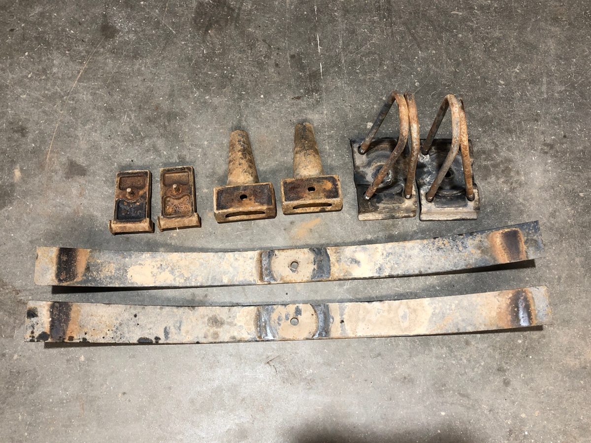 1999 Ford F250 Sd Pickup Leaf Spring Rear