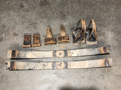 1999 Ford F250 Sd Pickup Leaf Spring Rear