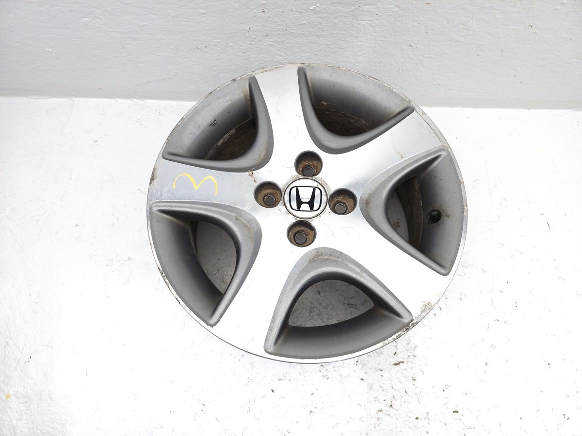 2004-2005 Honda Civic 15 Aluminum Wheel Oem Factory 5 Spoke Rim #3 15X6 7472590