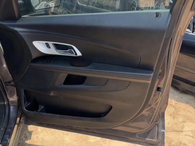 12-15 Equinox Passenger Right Front Door Trim Panel With Switches Black 01A