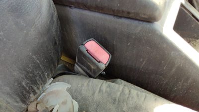 1998 Bmw 540I Passenger Right Front Seat Belt Buckle Receiver Oem Black