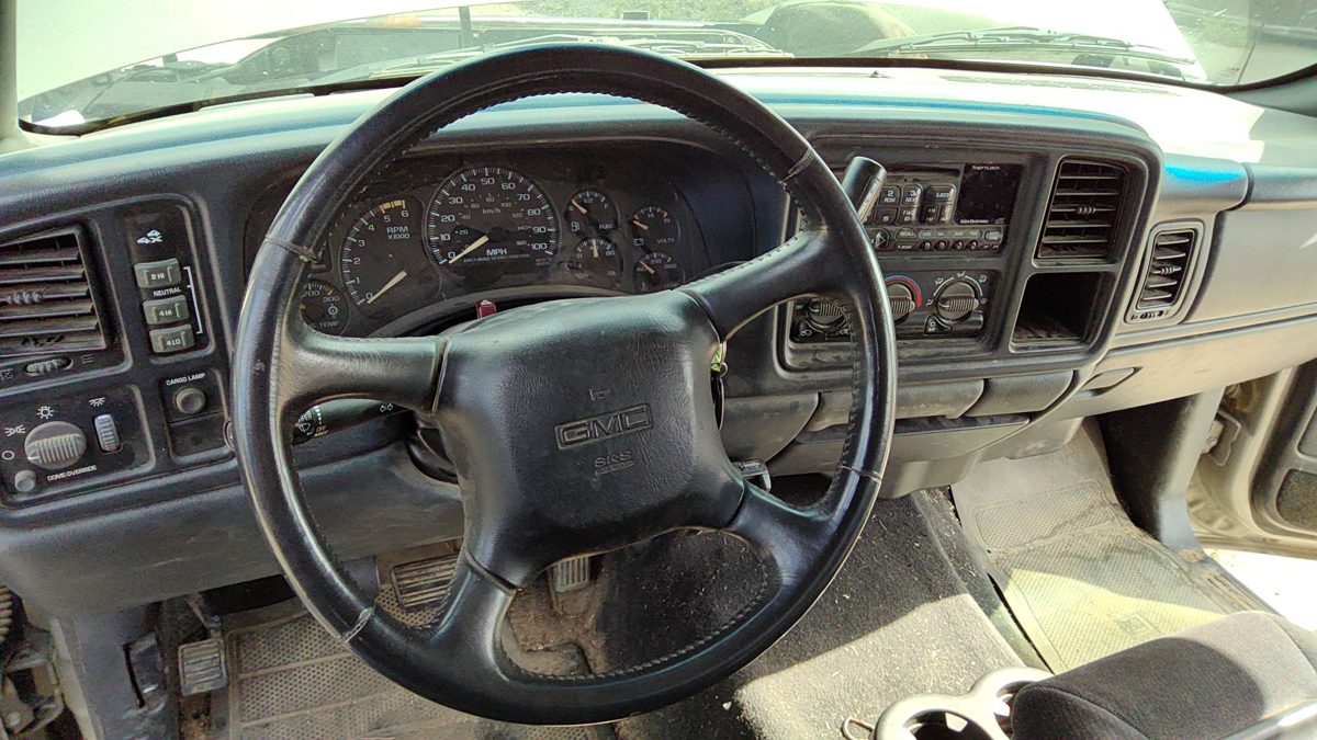 2002 Gmc Sierra 2500 Steering Wheel