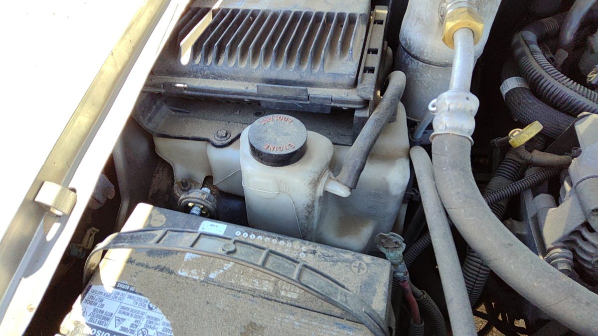 1996-2001 Olds Bravada Coolant Reservoir Radiator Overflow Tank Bottle Oem
