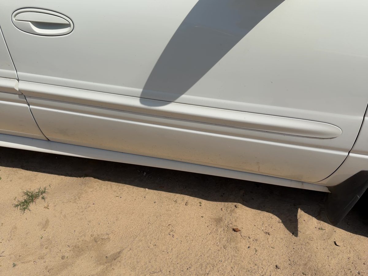00-05 Lesabre Passenger Right Front Moulding From Door Oem Trim Strip White 40U